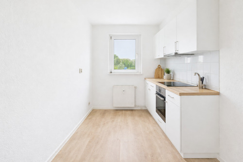 Wohnbeispiel Küche - Etagenwohnung mit 57,00 m&sup2; in Schönfeld zur Miete