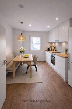 Küche - KI staging - Etagenwohnung mit 59,00 m&sup2; in Amberg zum Kaufen