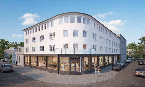 Visualisierung - Bezugsfrei: 4-Zimmerwohnung mit Balkon in zentraler Lage