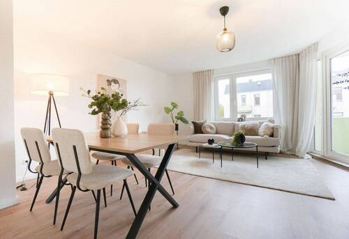 Wohnzimmer - 3 Zimmer Etagenwohnung in Häfen - Bremerhaven