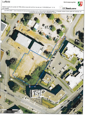 Luftbild Troisdorf - Grundstück zum Kaufen in Troisdorf