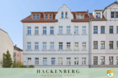 Titelbild - Investieren in Leipzig: Helle Dachgeschosswohnung mit Einbauküche & Stellplatz