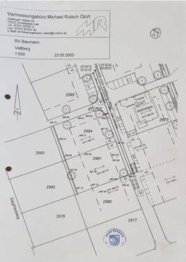 Liegenschaftskarte - 