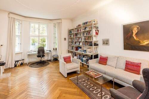 Wohnzimmer - Etagenwohnung mit 169,80 m&sup2; in Berlin zum Kaufen