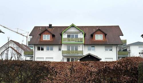 Aussen - 1 Zimmer Etagenwohnung zum Kaufen in Bad Wurzach