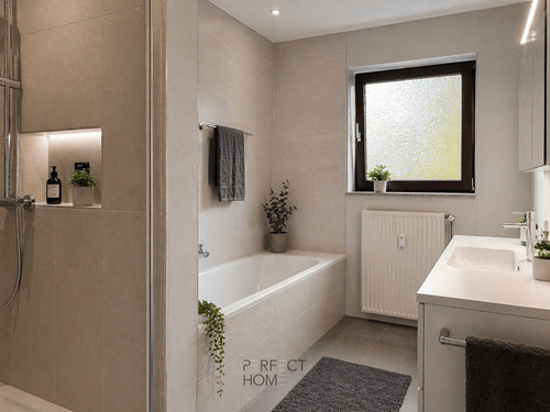 Bad Visualisierung nach Renovierung - 