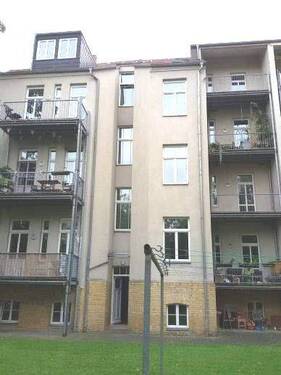 Ansicht Hof - 2 Zimmer Etagenwohnung zur Miete in Leipzig