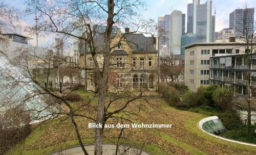 Blick aus dem Wohnzimmer - Top!! Stadthaus in Bestlage F-Sachsenhausen Nord