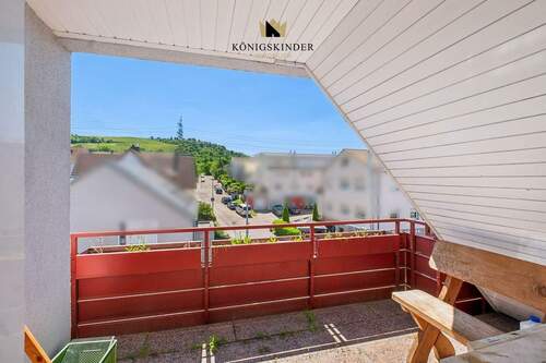 Balkon DG Blick in die Weinberge - 