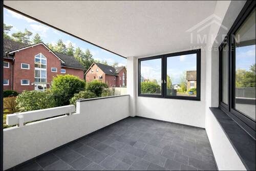 KI Rendering Terrasse nach Sanierung - 