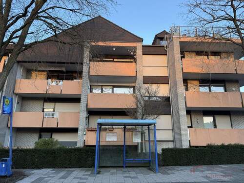 Außenansicht - IMMOBILIEN GUMNIOR präsentiert: gemütliche Wohnung mit Balkon inkl. PKW Stellplatz in zentraler Lage von Rheine