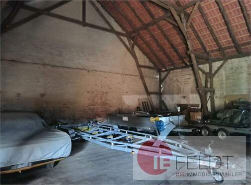 Blick in die Scheune - 