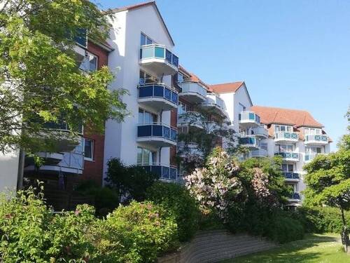 Hofansicht - 3 Zimmer Etagenwohnung zur Miete in Stralsund
