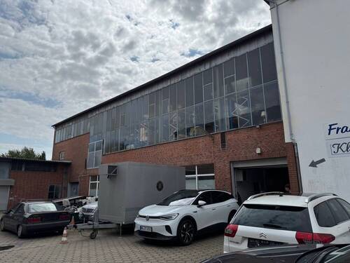 Hallenaußenansicht - Gepflegte Lagerhalle mit Büroetage und rückseitig gelegenen Freifläche im Bezirk Eimsbüttel!
