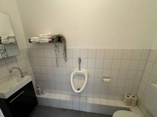 WC in der Halle - 