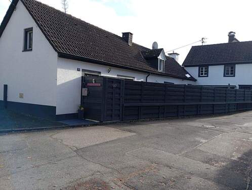 Vorderansicht d. beiden Häuser - 3 Zimmer Einfamilienhaus in Blankenheim