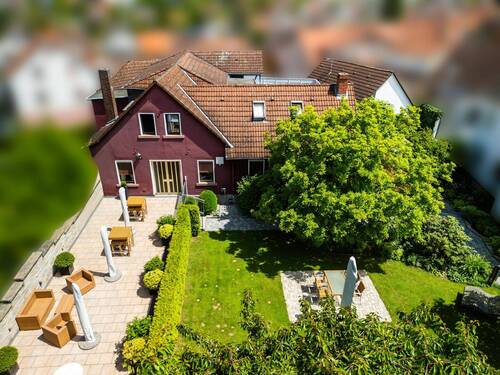 Drohnenblick Garten und Terrasse - 