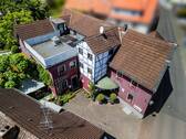 Drohnenblick Hauptgebäude - 1 Zimmer Mehrfamilienhaus, Wohnhaus in Linsengericht