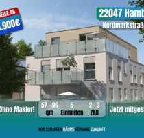 ++BESTPREIS! MIET- & ENERGIESPAREND++ 3 ZKB Neubau Energieeffizienz A+ - Hamburg Tonndorf