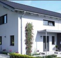 Neubau-Doppelhaushälfte mit ca. 120 m² Wohnfläche auf ca. 552 m² Grundstück in Klingen bei Aichach