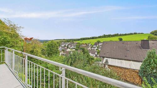 Ausblick vom Balkon - 