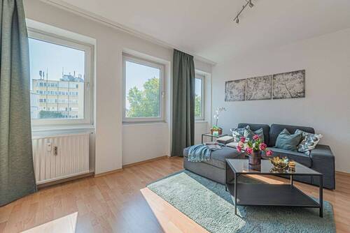 Wohnen - Etagenwohnung mit 46,00 m&sup2; in Frankfurt am Main zur Miete