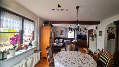 helles Wohn-Esszimmer - 