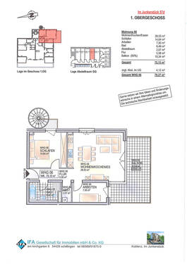 Wohnung-Nr.-6-im-1.-Obergeschoss.jpg - 3 Zimmer Etagenwohnung zum Kaufen in Koblenz