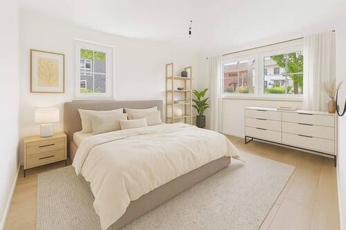 Schlafzimmer KI Einrichtungsbeispiel - 