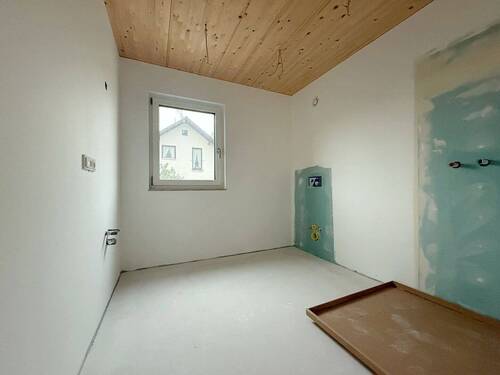 Badezimmer - Etagenwohnung mit 60,50 m² in Wörth a.d. Isar zum Kaufen