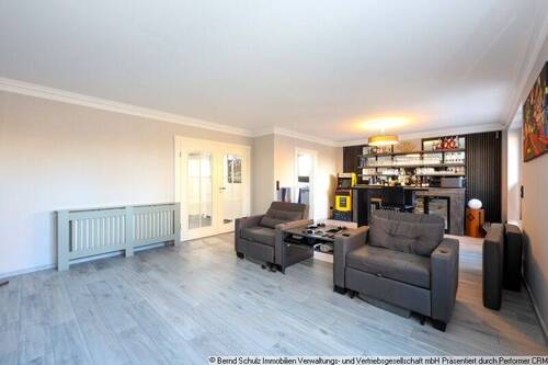 03 Wohnbereich - 3 Zimmer Etagenwohnung in Hamburg