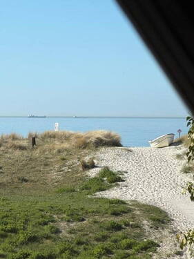 Blick aus der Sauna - 