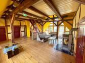 Wohn-Diele mit Kaminofen - 
