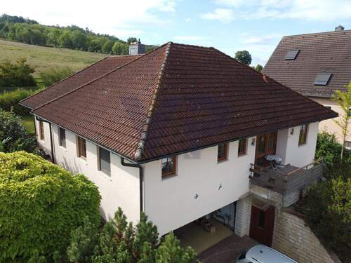 Seitenansicht von oben - 4 Zimmer Einfamilienhaus zum Kaufen in Dorndorf-Steudnitz