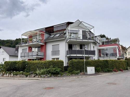 Hausansicht - Moderne 2-Zimmer-Wohnung 