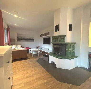 Kamin offenes Wohn-Esszimmer EG - 