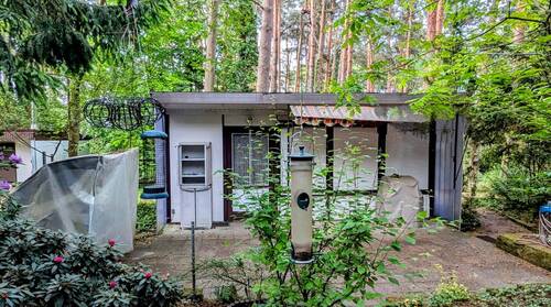 Vorderansicht - neuer Preis: Ein Bungalow oder gleich zwei? - Ihre grüne Oase am Kutzingsee