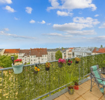 Großzügige 3-Zimmer-Wohnung mit Terrasse, Balkon und Tiefgaragenstellplatz - Leipzig Zentrum-Nord