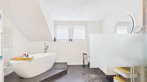 Badezimmer - Reihenmittelhaus mit 138,00 m&sup2; in Konz zum Kaufen