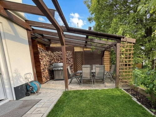 Garten - Doppelhaushälfte mit 164,00 m&sup2; in Steinen zum Kaufen