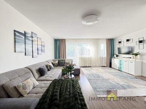 Wohnzimmer - 3 Zimmer Etagenwohnung in Düsseldorf