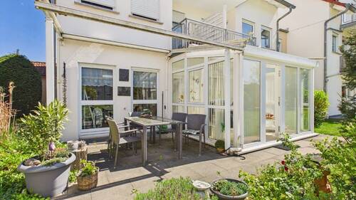 Terrasse - Etagenwohnung mit 92,00 m&sup2; in Perl zum Kaufen