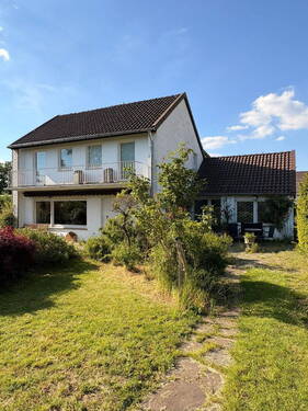Frontansicht des Hauses - Einfamilienhaus Hannover Ricklingen