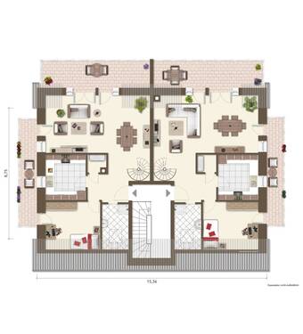 Haus B: 1.OG Mais. vermietet - 