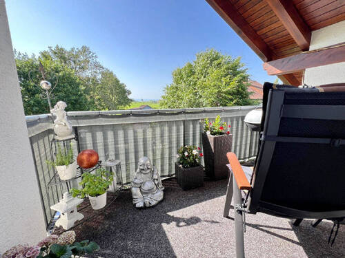 Bild1 - Gemütliche Wohnung im DG mit sonnigem Balkon und Bergsicht