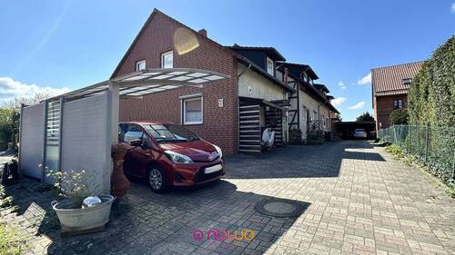 Außenansicht Eingangsseite - 3 Zimmer Reihenendhaus in Cremlingen