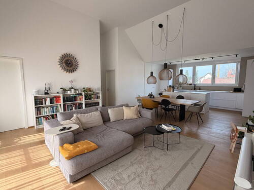 Wohnen - Exklusive 3,5-Zimmer Dachgeschosswohnung in Steißlingen
