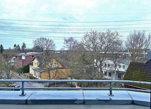 Blick vom Balkon - 2 Zimmer Etagenwohnung in Wentorf bei Hamburg