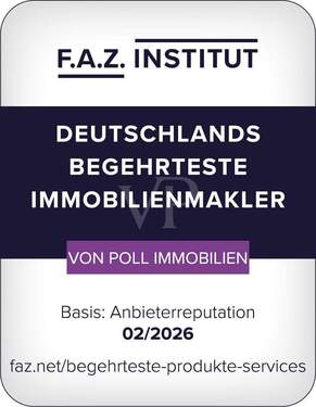 FAZ-Siegel_Begehrteste Produkte_2026_VON POLL IMMOBILIEN - 