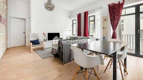 WE 2 Wohnzimmer 1 - Etagenwohnung mit 112,00 m&sup2; in Berlin zum Kaufen